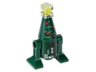 LEGO Minifigure -- Festive Astromech-Star Wars -- 75056-23 -- Creative Brick Builders